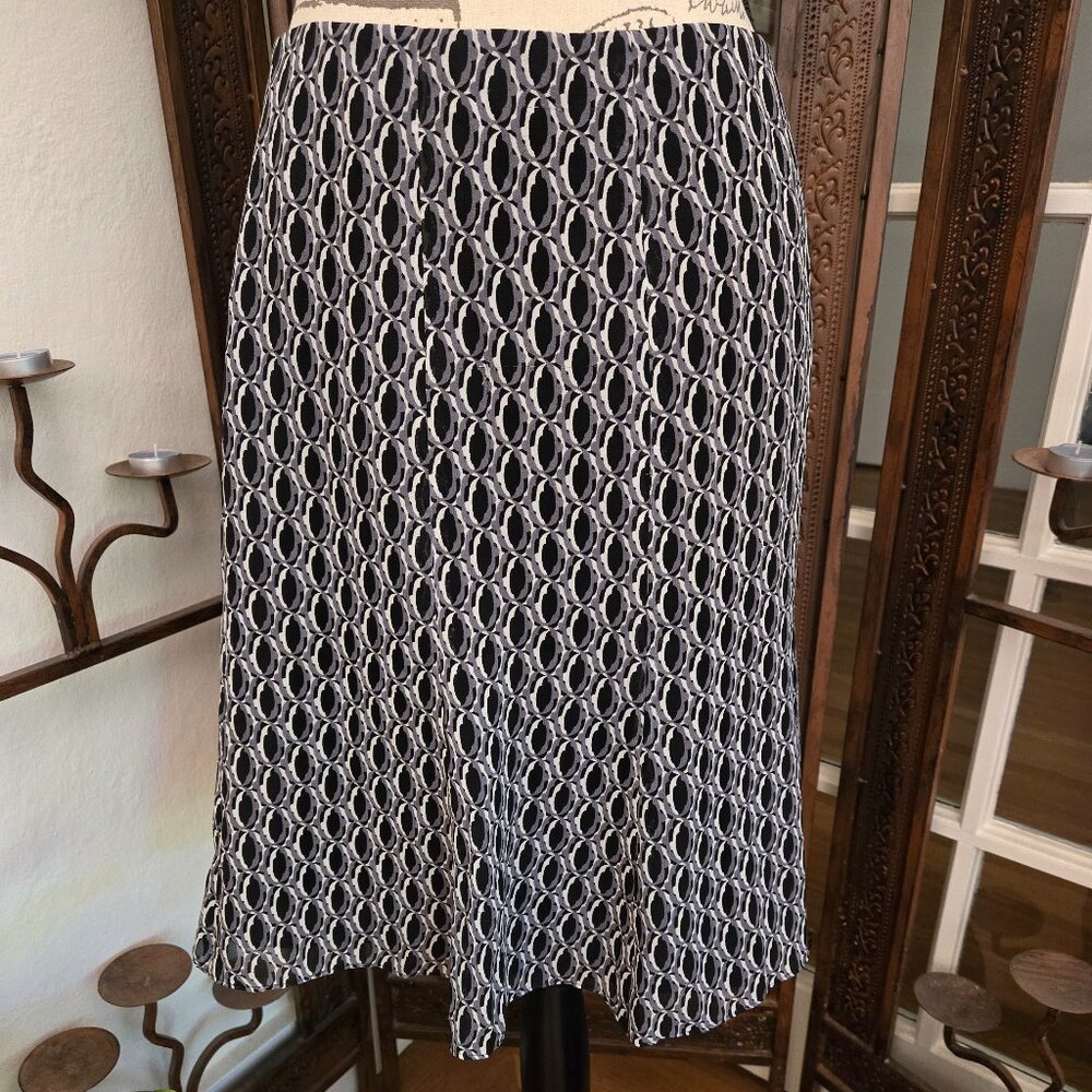 3 For $20: Express Abstract Silk Skirt, Sz 2
